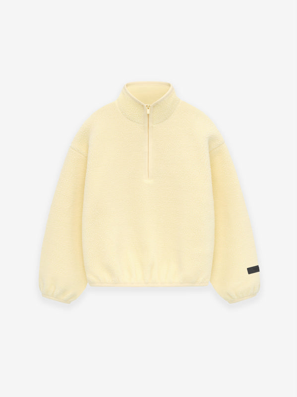 Kids Polar Fleece Halfzip Mockneck