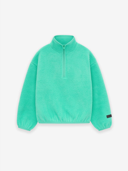 Kids Polar Fleece Halfzip Mockneck
