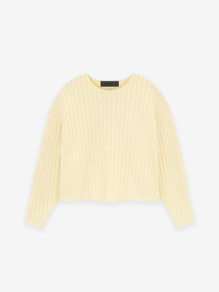 Kids Raw Neck Sweater