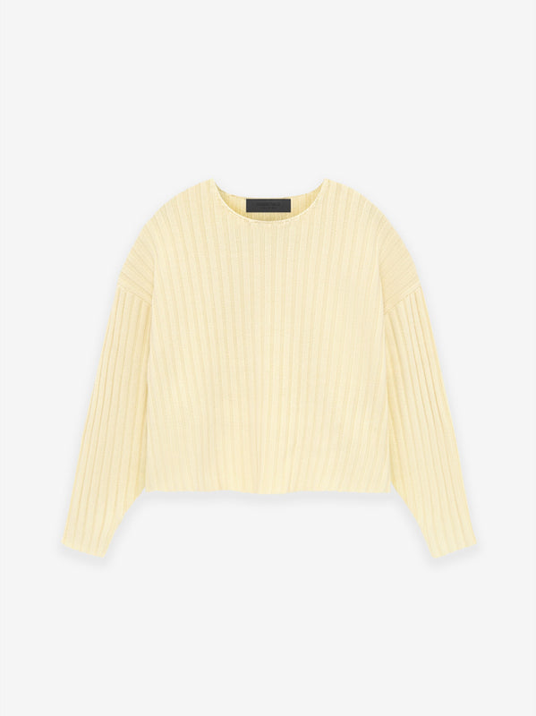 Kids Raw Neck Sweater