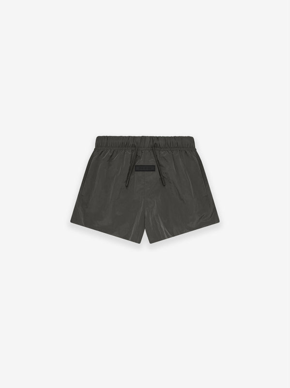 Kids Crinkle Nylon Running Short