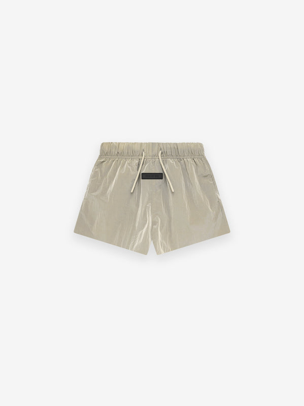 Kids Crinkle Nylon Running Short