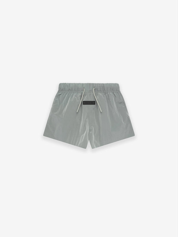 Kids Crinkle Nylon Running Short