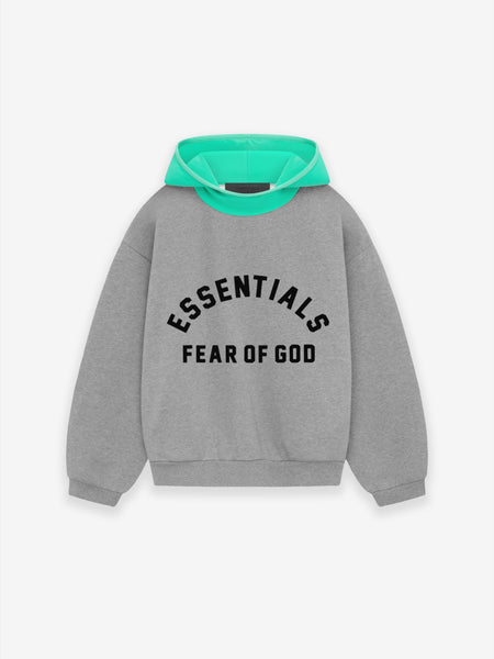 Kids Nylon Fleece Hoodie