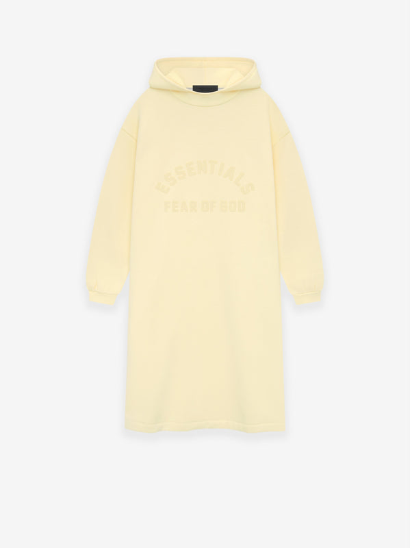 Kids Nylon Fleece Hooded Dress