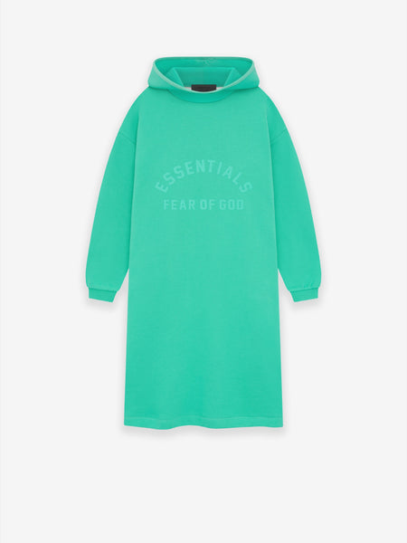 Kids Nylon Fleece Hooded Dress