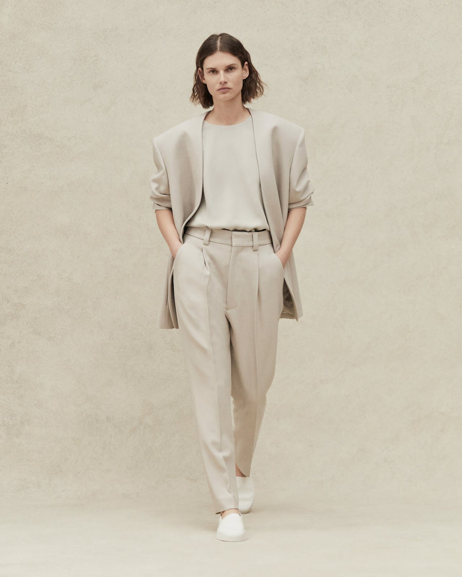 Wool Lapelless Jacket - Fear of God