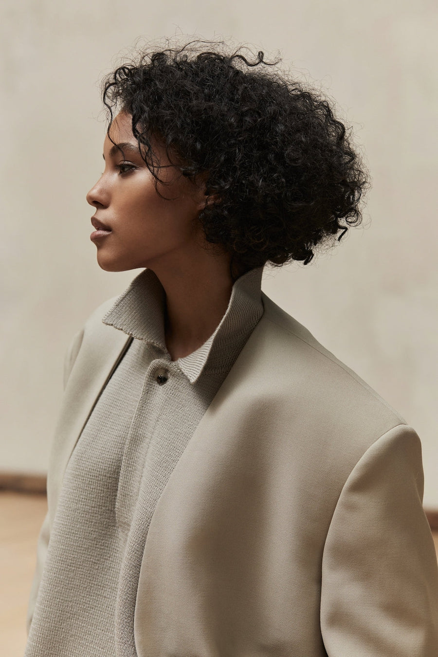 Wool Lapelless Jacket - Fear of God