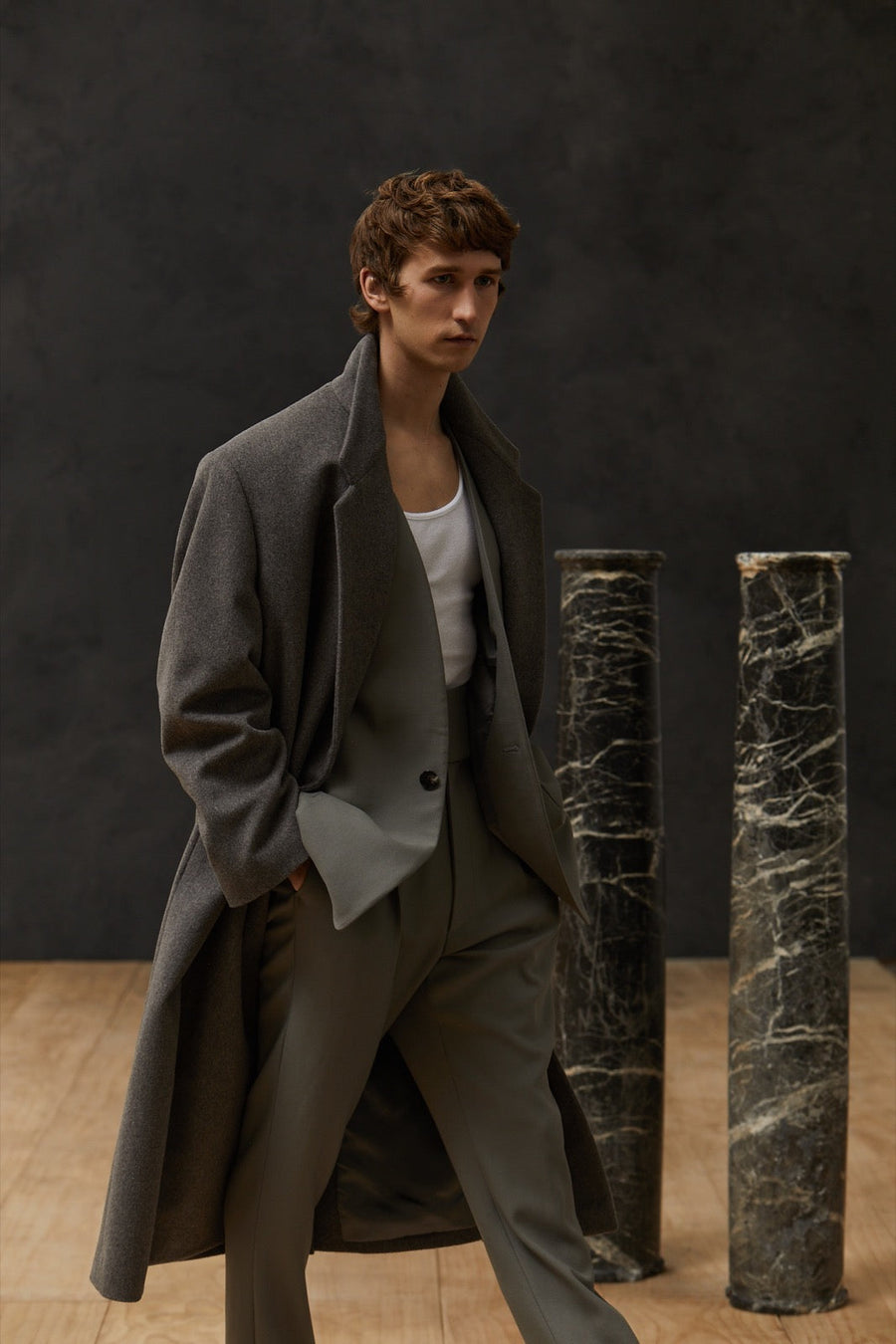 Wool Lapelless Jacket - Fear of God