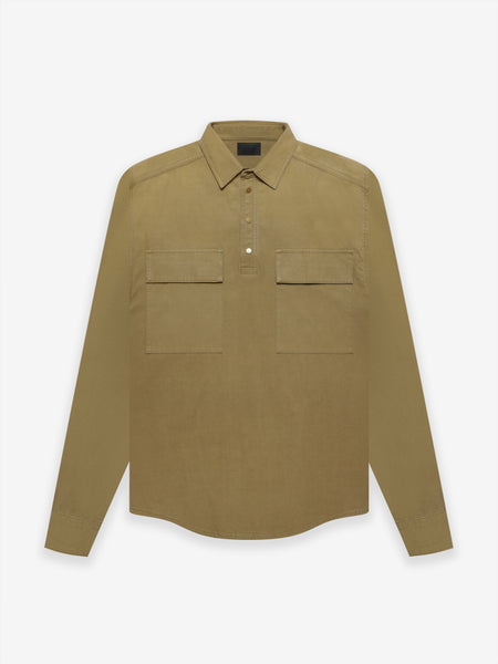Military Canvas Pullover