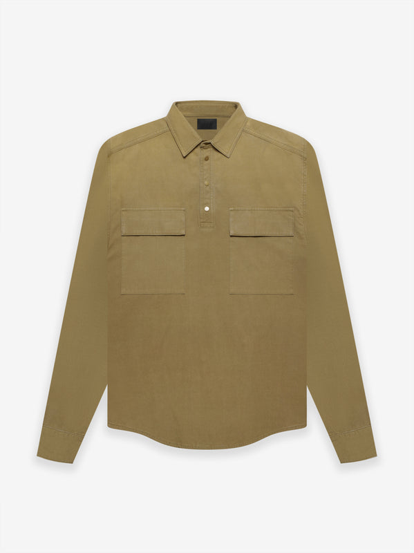 Military Canvas Pullover