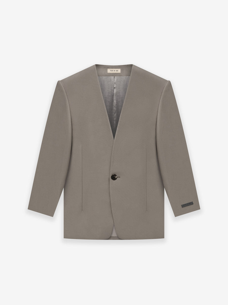 Wool Lapelless Jacket - Fear of God