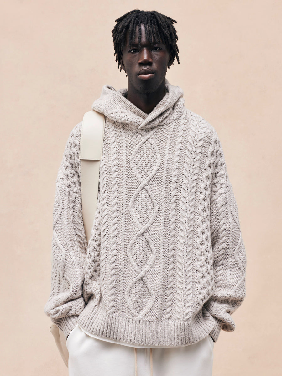 Cable Knit Hoodie - Fear of God