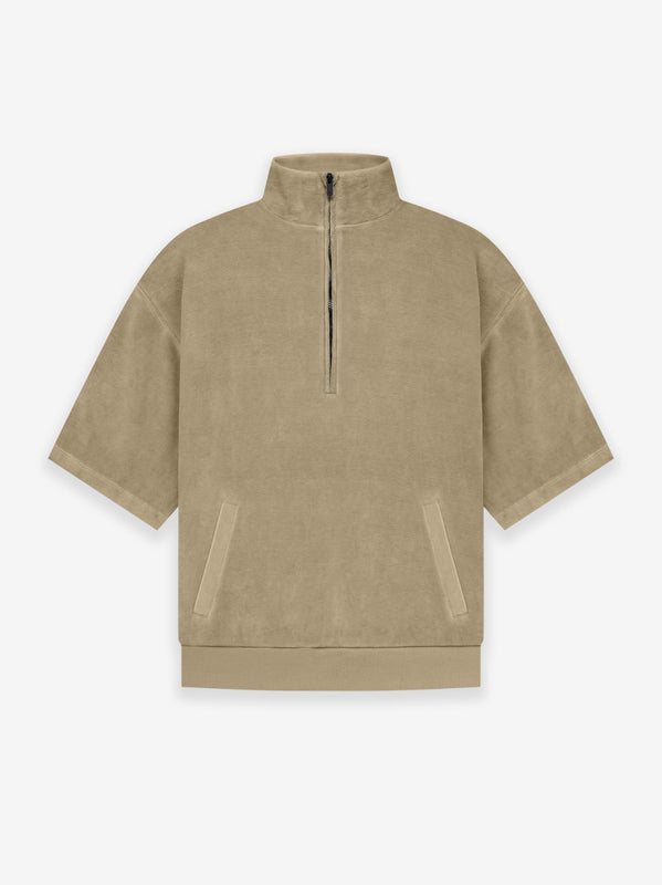 WOMENS : VELOUR MOCKNECK