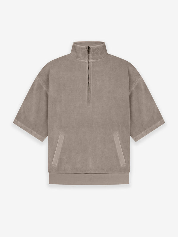 WOMENS : VELOUR MOCKNECK