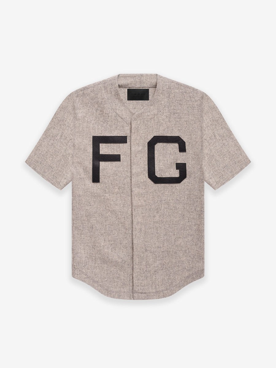 Full Zip Baseball Jersey - Fear of God