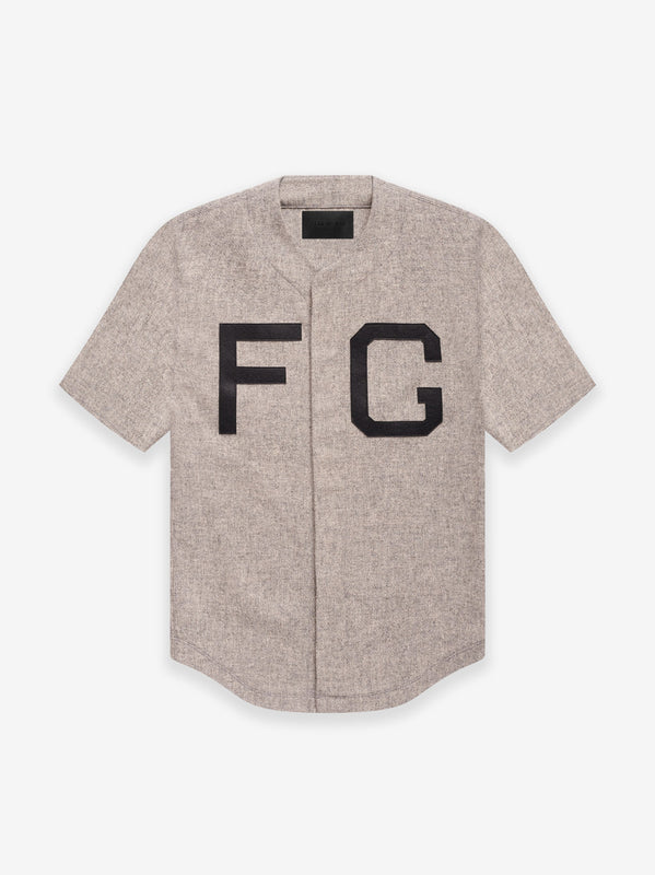 Full Zip Baseball Jersey