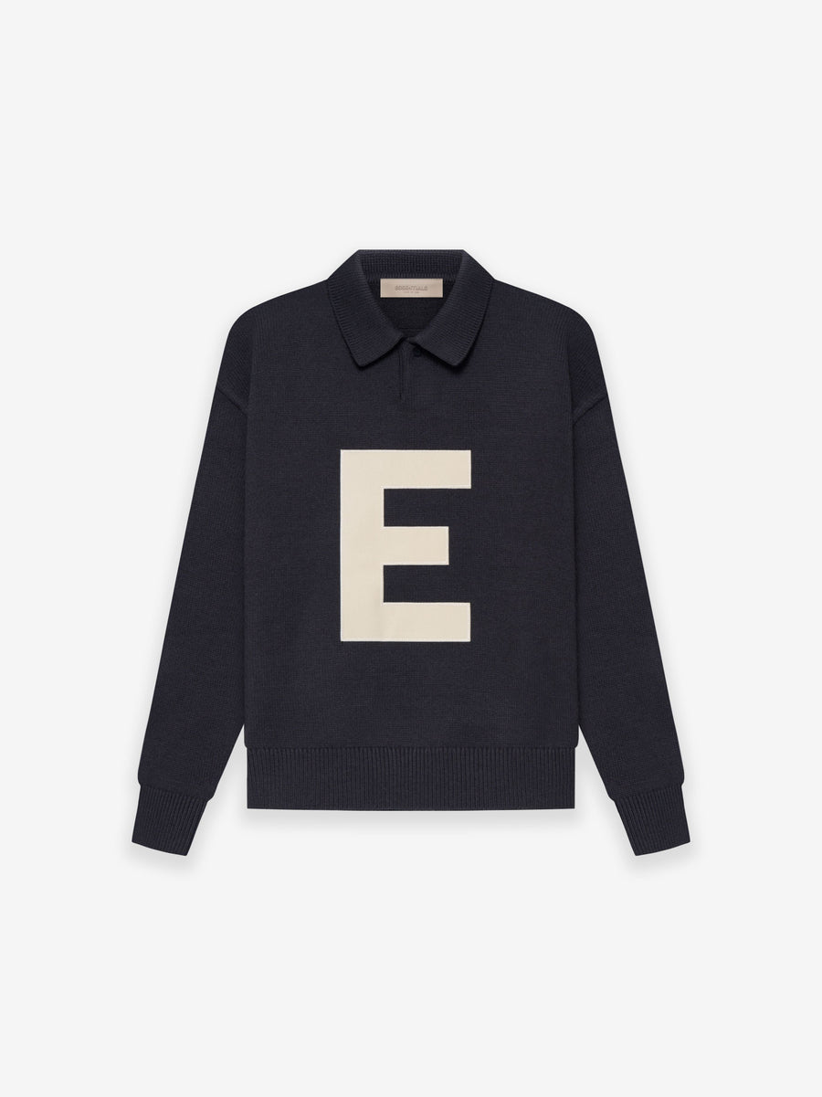 Kids Big E Knit Polo - Fear of God