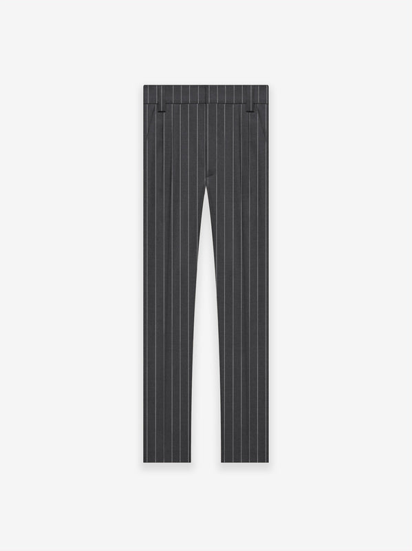Double Pleated Tapered Trouser