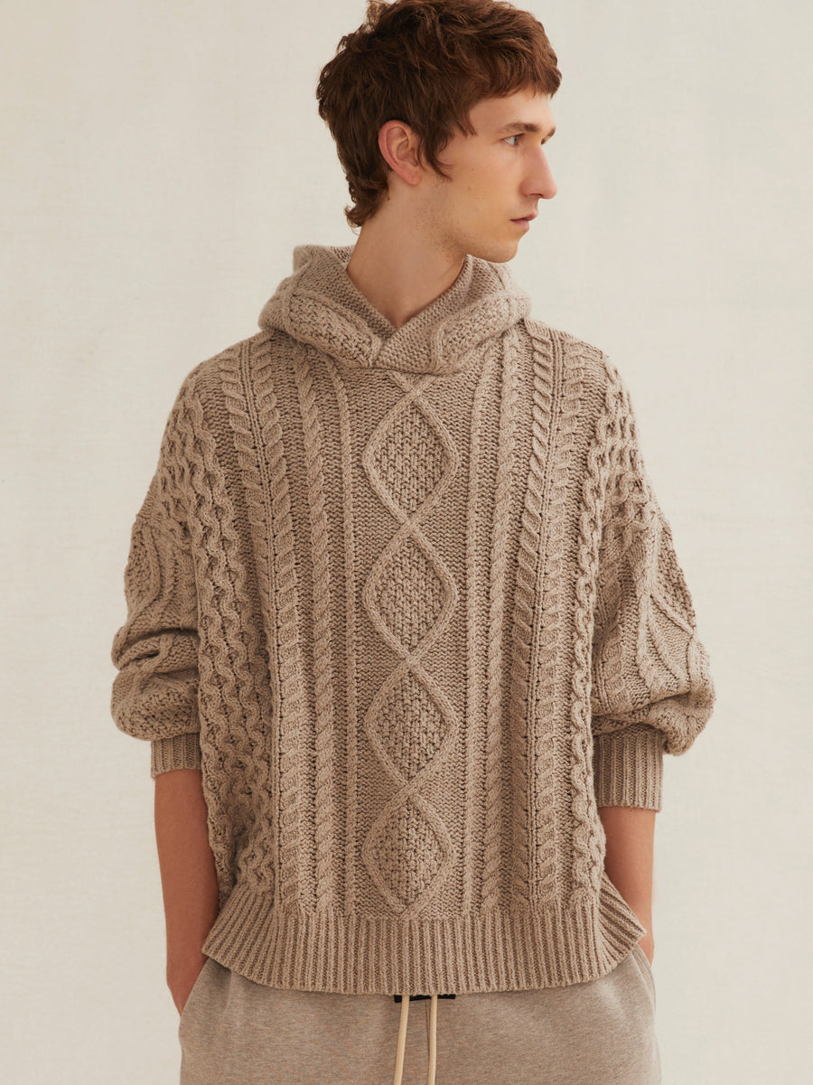 Cable Knit Hoodie - Fear of God