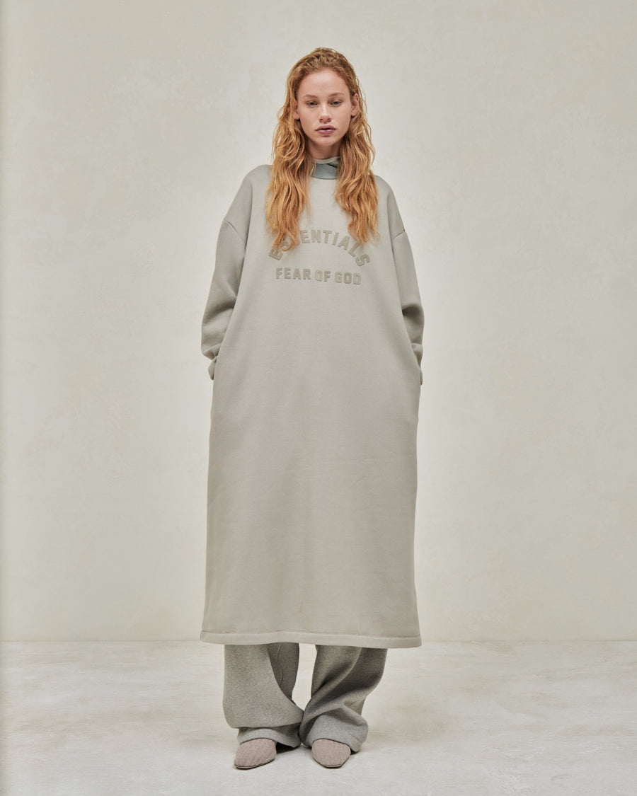 Womens Nylon Fleece Hooded Dress - Fear of God