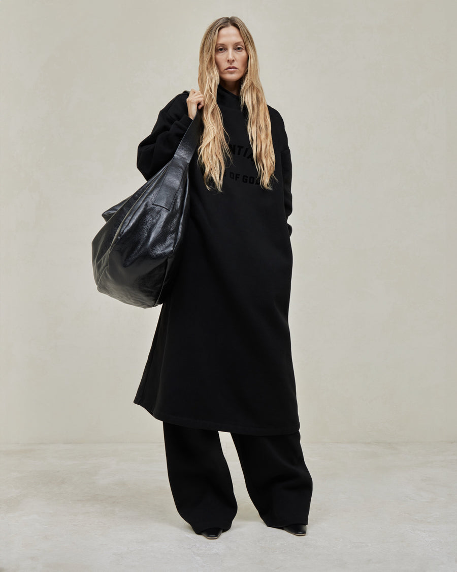 Womens Nylon Fleece Hooded Dress - Fear of God