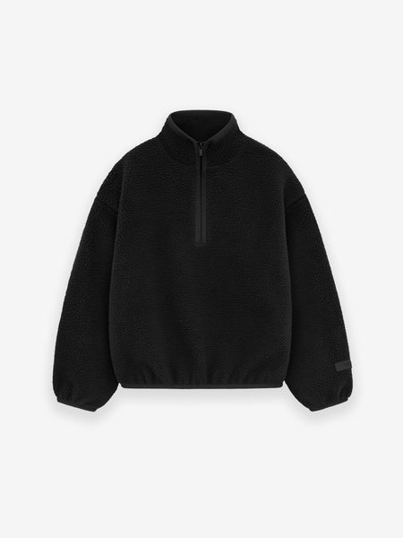Kids Polar Fleece Halfzip Mockneck