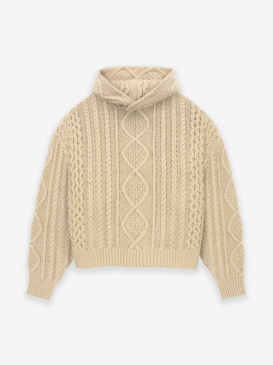 Cable Knit Hoodie - Fear of God