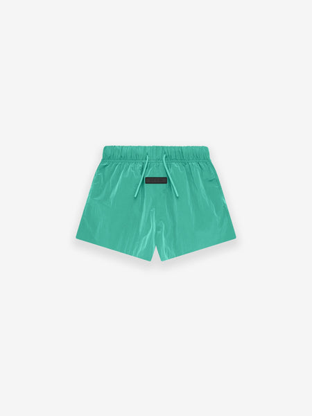 Kids Crinkle Nylon Running Short