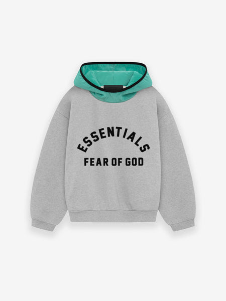 Kids Nylon Fleece Hoodie