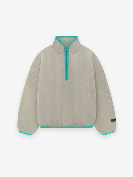 Kids Polar Fleece Halfzip Mockneck