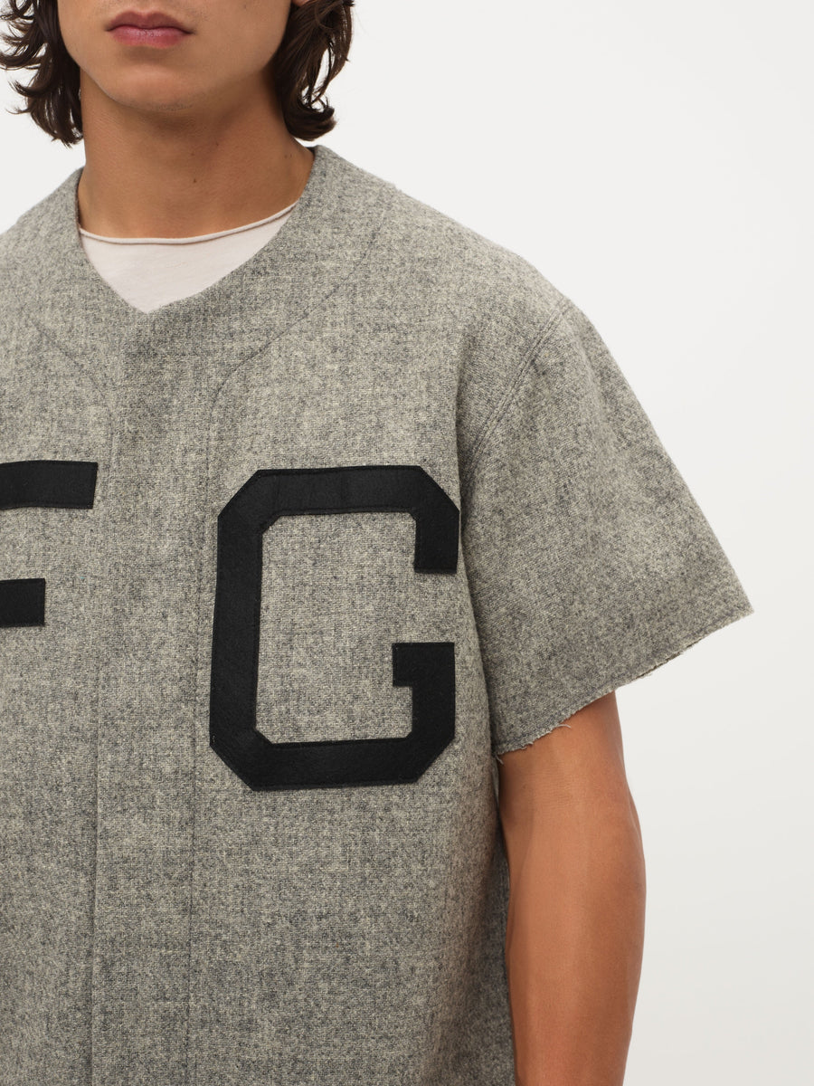 Full Zip Baseball Jersey - Fear of God