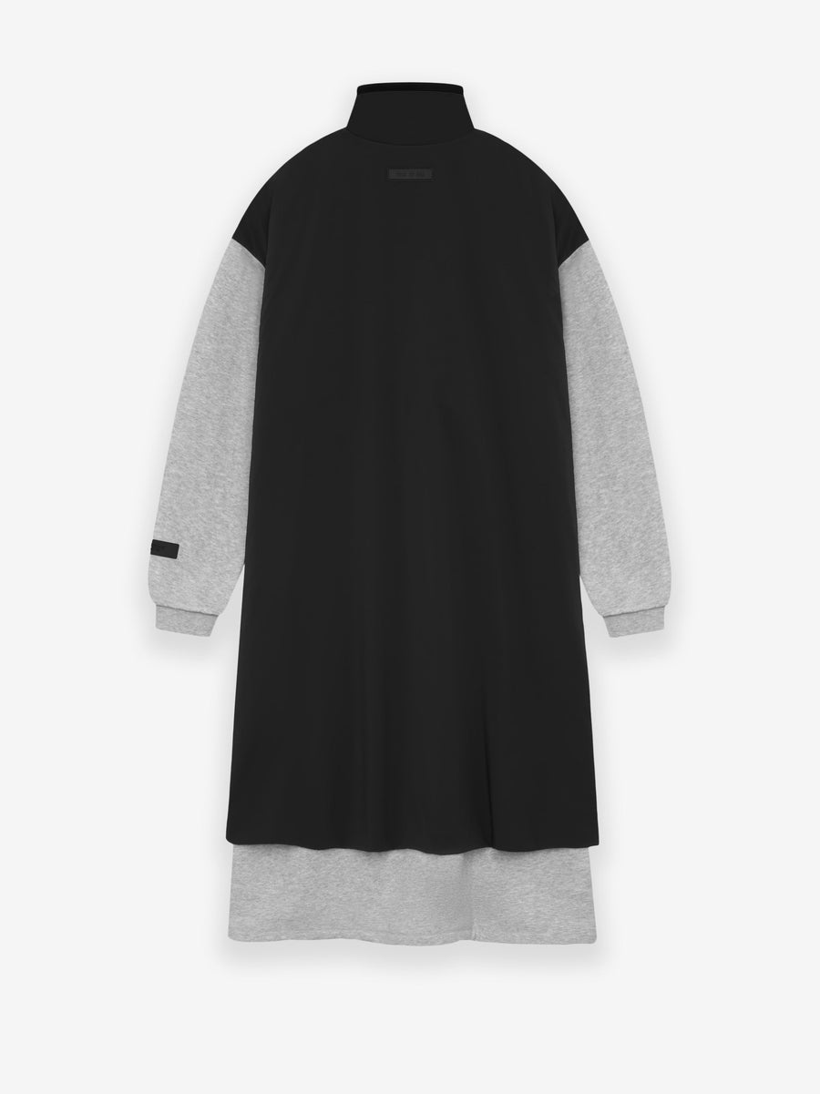 Womens Nylon Fleece Mockneck Sweater Dress - Fear of God
