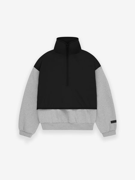Kids Nylon Fleece  Mockneck Sweater