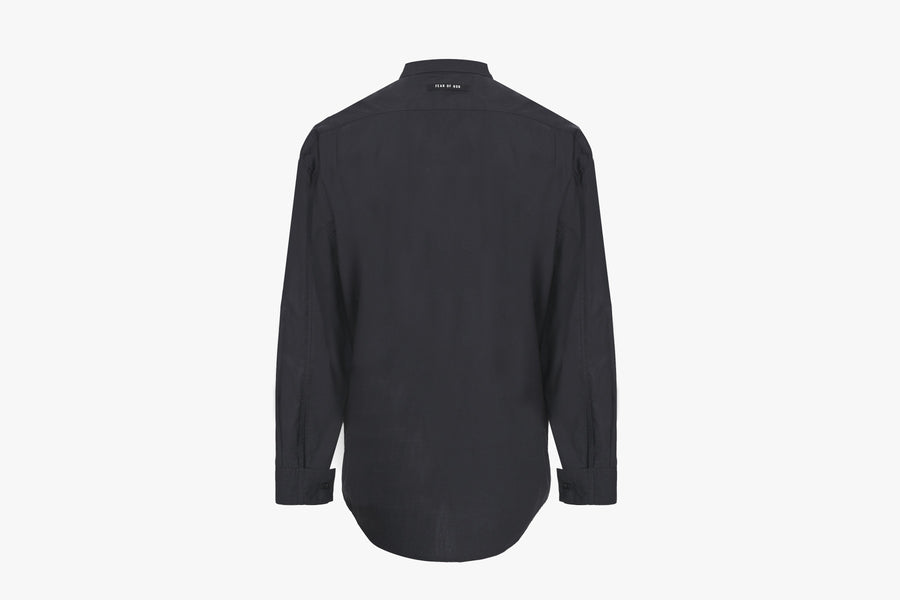 Black Pullover Henley - Fear of God