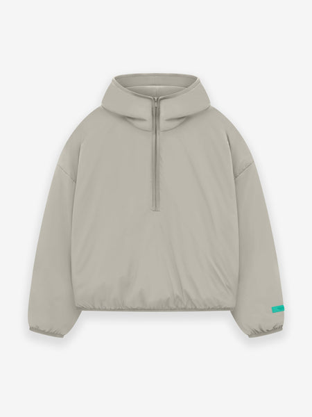 Nylon Filled Halfzip Hoodie