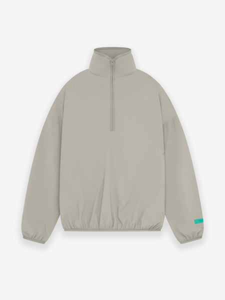 Nylon Halfzip Mockneck