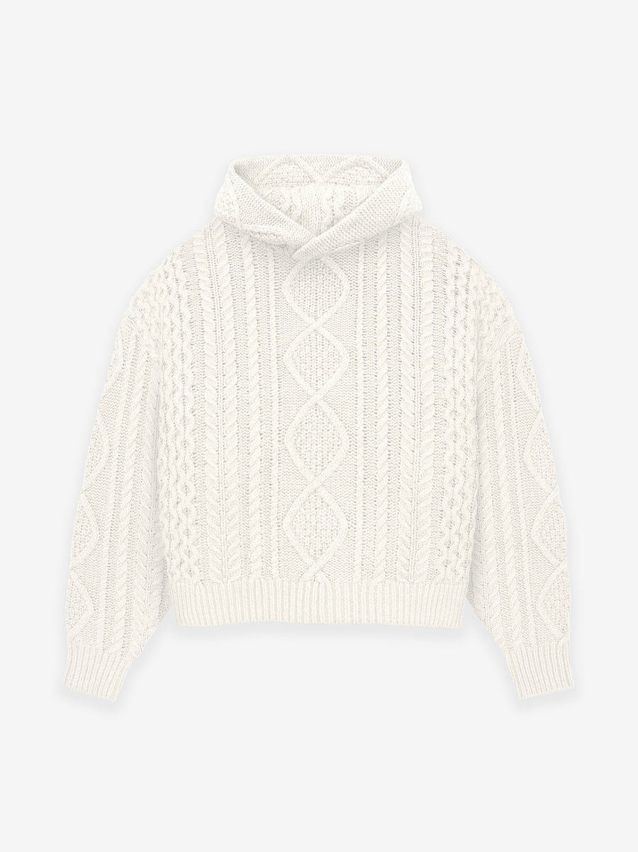 Cable Knit Hoodie - Fear of God
