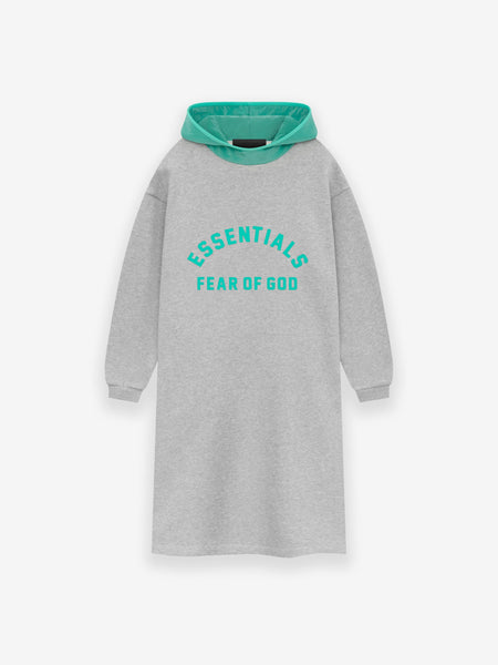 Kids Nylon Fleece Hooded Dress